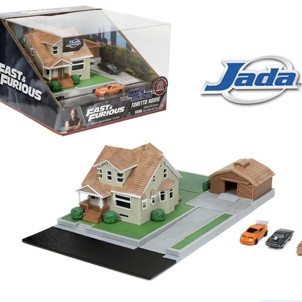 Fast and the furious  House Toyota Supra/Dodge Charger New